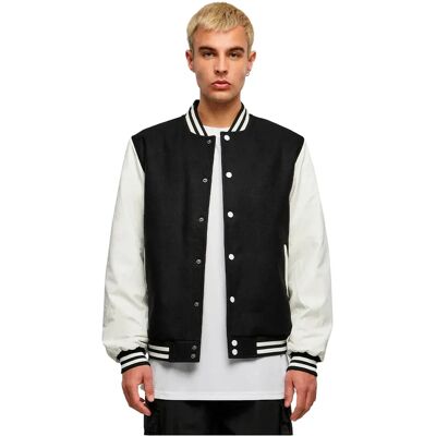 Build Your Brand Veste Oldschool Black / White XS Homme - Publicité Build Your Brand Veste Oldschool Black / White XS Homme - Publicité