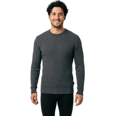 Jack & Jones Pull Emil Dark Grey Melange 2XL Homme - Publicité Jack & Jones Pull Emil Dark Grey Melange 2XL Homme - Publicité