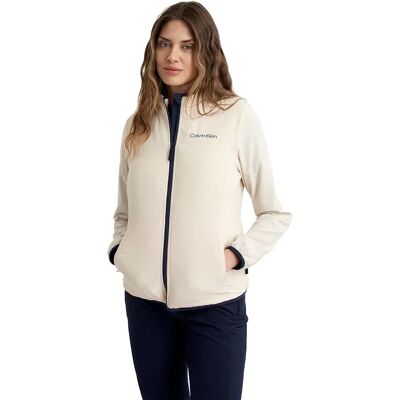 Calvin Klein Golf Veste Faye Full Zip Tapioca 2XL Femme - Publicité Calvin Klein Golf Veste Faye Full Zip Tapioca 2XL Femme - Publicité