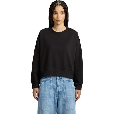 G-star Sweat-shirt Premium Core Cropped Loose Dark Black 2XS Femme - Publicité G-star Sweat-shirt Premium Core Cropped Loose Dark Black 2XS Femme - Publicité
