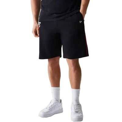 New Era Short Nba Piping Chicago Bulls Black M Homme - Publicité New Era Short Nba Piping Chicago Bulls Black M Homme - Publicité