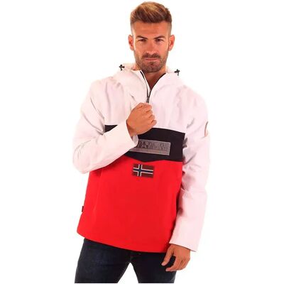 Napapijri Veste Rainforest Summer Block Red M Homme - Publicité Napapijri Veste Rainforest Summer Block Red M Homme - Publicité