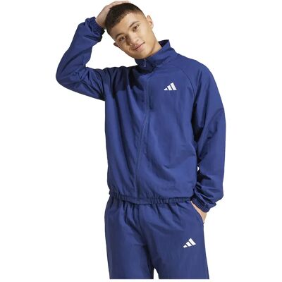 Adidas Veste Essential Small Logo Windbreaker Dark Blue / White XL Homme - Publicité Adidas Veste Essential Small Logo Windbreaker Dark Blue / White XL Homme - Publicité