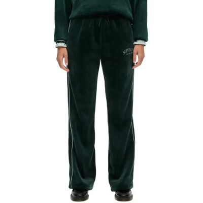 Superdry Pantalon De Survêtement Country Club Velour Enamel Green L Femme - Publicité Superdry Pantalon De Survêtement Country Club Velour Enamel Green L Femme - Publicité