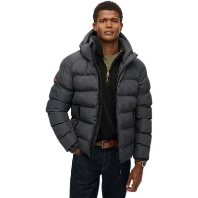 Superdry Veste Sports Ebony / Ebony 2XL Homme - Publicité Superdry Veste Sports Ebony / Ebony 2XL Homme - Publicité