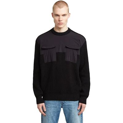 G-star Pull Woven Mix Dark Black L Homme - Publicité G-star Pull Woven Mix Dark Black L Homme - Publicité