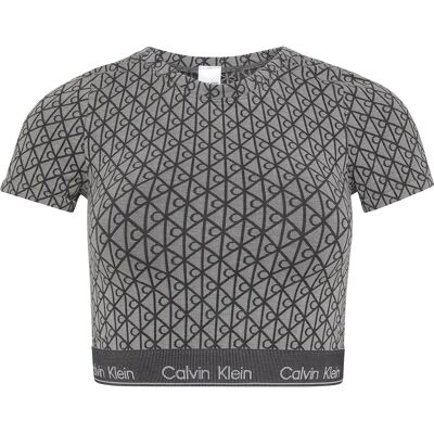 Calvin Klein Couche De Base à Manches Courtes Lv00qf8487 19163 Seamless Emblem / Pale Liquid G XL Femme - Publicité Calvin Klein Couche De Base à Manches Courtes Lv00qf8487 19163 Seamless Emblem / Pale Liquid G XL Femme - Publicité