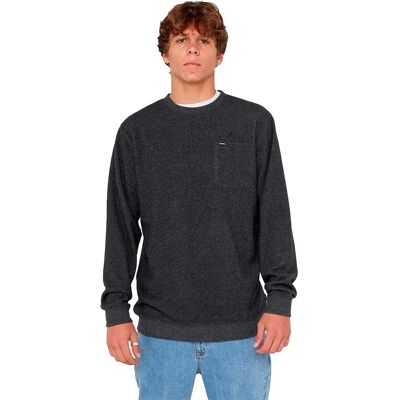 Rip Curl Sweat-shirt Grid Crew Black Marle S Homme - Publicité Rip Curl Sweat-shirt Grid Crew Black Marle S Homme - Publicité
