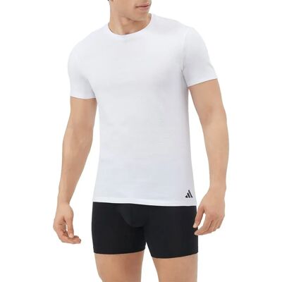 Adidas Underwear Couche De Base à Manches Courtes Active Core Cotton 3 Unités Black / Wh / Gre M Homme - Publicité Adidas Underwear Couche De Base à Manches Courtes Active Core Cotton 3 Unités Black / Wh / Gre M Homme - Publicité