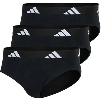 Adidas Underwear Slips Active Flex Cotton 3 Unités Black / Black / Bk M Homme - Publicité Adidas Underwear Slips Active Flex Cotton 3 Unités Black / Black / Bk M Homme - Publicité