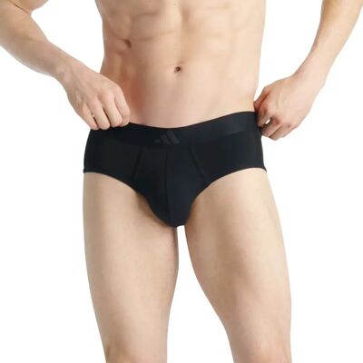 Adidas Underwear Slips Low Rise 3 Stripes Active Flex Cotton 2 Unités Black / Black M Homme - Publicité Adidas Underwear Slips Low Rise 3 Stripes Active Flex Cotton 2 Unités Black / Black M Homme - Publicité