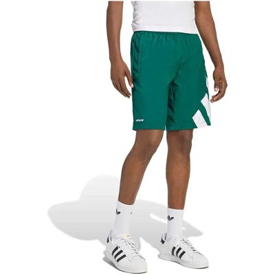 Adidas Originals Short Adicolor Blocked Collegiate Green / White S Homme - Publicité Adidas Originals Short Adicolor Blocked Collegiate Green / White S Homme - Publicité