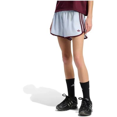 Adidas Originals Short 3 Stripes Sprinter Crystal Sky / Maroon 2XS Femme - Publicité Adidas Originals Short 3 Stripes Sprinter Crystal Sky / Maroon 2XS Femme - Publicité