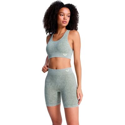 Roxy Short De Sport Chillout Seamless Washed Oil Green M-L Femme - Publicité Roxy Short De Sport Chillout Seamless Washed Oil Green M-L Femme - Publicité