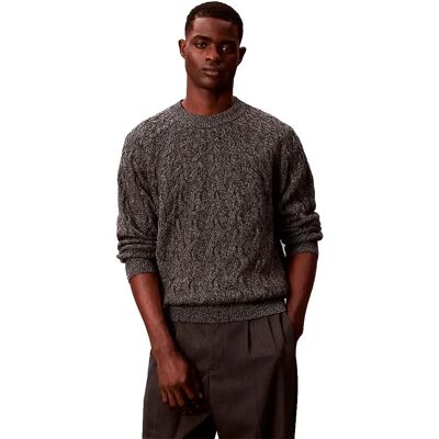 Calvin Klein Pull Lv04le304g Medium Grey Heather 2XL Homme - Publicité Calvin Klein Pull Lv04le304g Medium Grey Heather 2XL Homme - Publicité