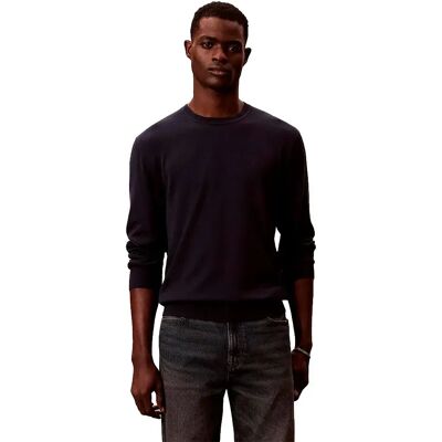 Calvin Klein Pull Supima Dark Sapphire 2XL Homme - Publicité Calvin Klein Pull Supima Dark Sapphire 2XL Homme - Publicité