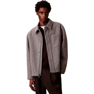 Calvin Klein Veste Tech Heather Grey M Homme - Publicité Calvin Klein Veste Tech Heather Grey M Homme - Publicité