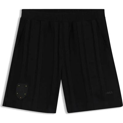 Boss Short De Sport Lux Huxley 10276308 Black M Homme - Publicité Boss Short De Sport Lux Huxley 10276308 Black M Homme - Publicité