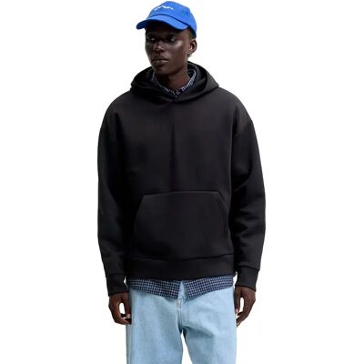 Jack & Jones Sweat à Capuche Barron Black 2XL Homme - Publicité Jack & Jones Sweat à Capuche Barron Black 2XL Homme - Publicité