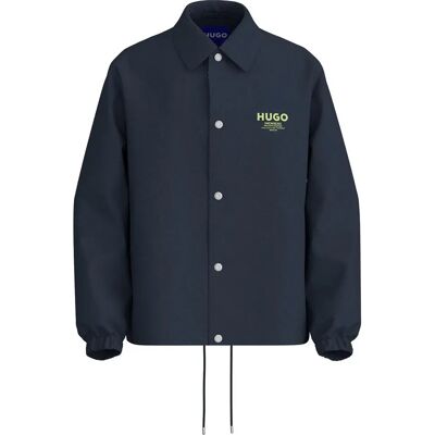 Hugo Veste Biyo262d1 10279492 Blue Dark Blue L Homme - Publicité Hugo Veste Biyo262d1 10279492 Blue Dark Blue L Homme - Publicité