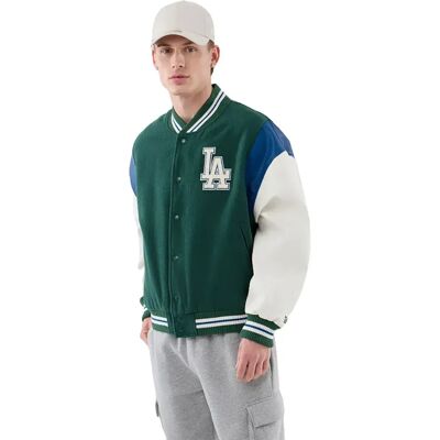 New Era Veste Mlb Varsity Los Angeles Dodgers Dark Green XL Homme - Publicité New Era Veste Mlb Varsity Los Angeles Dodgers Dark Green XL Homme - Publicité