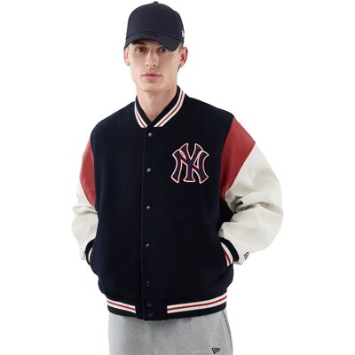 New Era Veste Mlb Varsity New York Yankees Navy XL Homme - Publicité New Era Veste Mlb Varsity New York Yankees Navy XL Homme - Publicité
