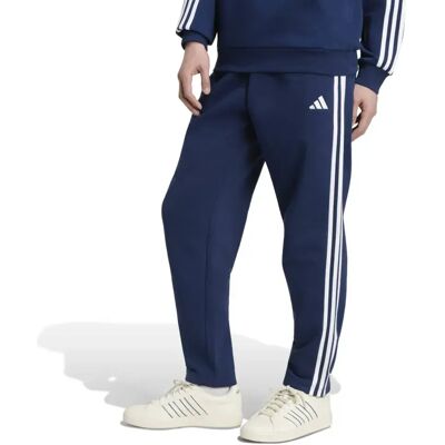 Adidas Joggers Essentials 3 Stripes Fleece Tapered Open Hem Team Navy Blue 2 / White M Homme - Publicité Adidas Joggers Essentials 3 Stripes Fleece Tapered Open Hem Team Navy Blue 2 / White M Homme - Publicité