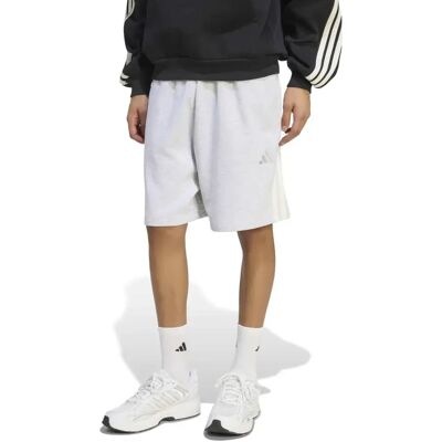 Adidas Short Kit 3 Stripes 7´´ Light Grey Heather / Off White XL Homme - Publicité Adidas Short Kit 3 Stripes 7´´ Light Grey Heather / Off White XL Homme - Publicité