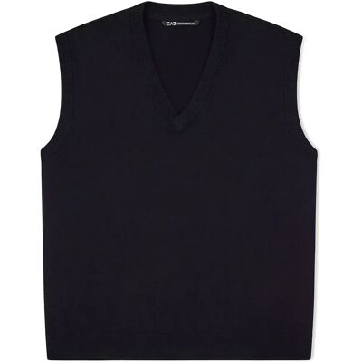 Giorgio Armani Ea7 Emporio Armani Gilet En Tricot 7m002858_af19504 Black L Homme - Publicité Giorgio Armani Ea7 Emporio Armani Gilet En Tricot 7m002858_af19504 Black L Homme - Publicité