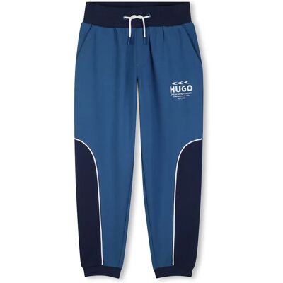 Hugo Pantalon De Survêtement G01206 Blue 10 Années - Publicité Hugo Pantalon De Survêtement G01206 Blue 10 Années - Publicité