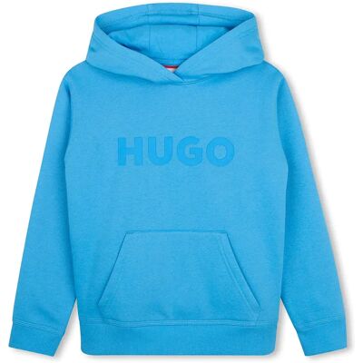 Hugo Sweat à Capuche G01231 Sky Blue 6 Années - Publicité Hugo Sweat à Capuche G01231 Sky Blue 6 Années - Publicité