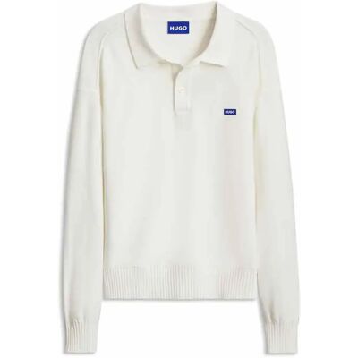 Hugo Pull San Patty 10282419 Blue Open White L Homme - Publicité Hugo Pull San Patty 10282419 Blue Open White L Homme - Publicité