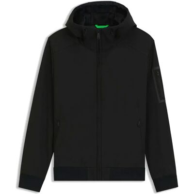 Boss Veste Travel 10282300 Green Black 2XL Homme - Publicité Boss Veste Travel 10282300 Green Black 2XL Homme - Publicité