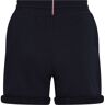 Tommy Hilfiger Terry Rolled-up Shorts Noir L Femme Noir L female