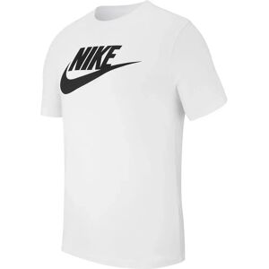 Nike T-shirt à Manches Courtes Sportswear Icon Futura White / Black 2XL Homme