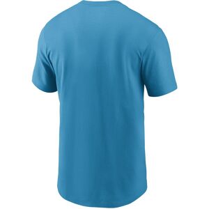 Nike Nfl Carolina Panthers Logo Essential Short Sleeve T-shirt Bleu M Homme Bleu M male