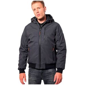 Kaporal Bayo Quilted Jacket With Lining Gris L Homme Gris L male