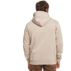 Quiksilver Keller Zip Full Zip Sweatshirt Beige S Homme Beige S male