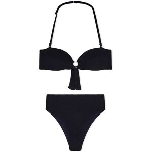 Giorgio Armani Emporio Armani Bikini Ew003273_af20238 Bandeau Black S Femme - Publicité Giorgio Armani Emporio Armani Bikini Ew003273_af20238 Bandeau Black S Femme - Publicité