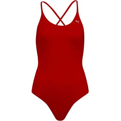 Puma Maillot De Bain V Neck Red M Femme - Publicité Puma Maillot De Bain V Neck Red M Femme - Publicité