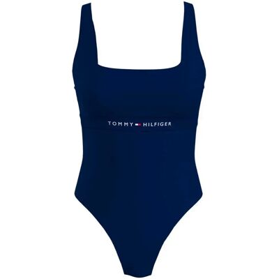 Tommy Hilfiger Maillot De Bain Uw0uw04126 Desert Sky XL Femme - Publicité Tommy Hilfiger Maillot De Bain Uw0uw04126 Desert Sky XL Femme - Publicité