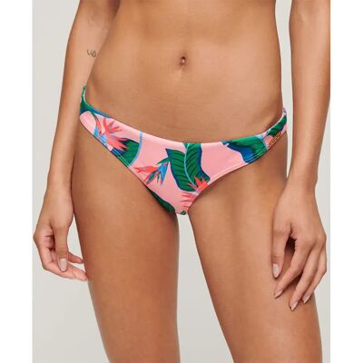 Superdry Bas De Bikini Tropical Cheeky Malibu Pink Paradise M Femme - Publicité Superdry Bas De Bikini Tropical Cheeky Malibu Pink Paradise M Femme - Publicité
