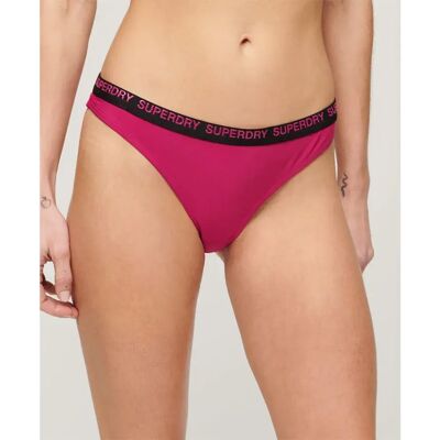 Superdry Bas De Bikini Elastic Cheeky Logan Pink M Femme - Publicité Superdry Bas De Bikini Elastic Cheeky Logan Pink M Femme - Publicité