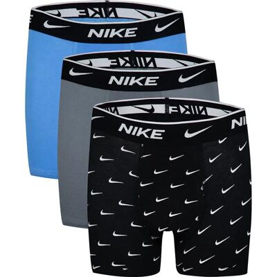 Nike Kids Slip De Bain Boxer Eday Cotton Printed 3 Unités Black / White 13-15 Années Garçon - Publicité Nike Kids Slip De Bain Boxer Eday Cotton Printed 3 Unités Black / White 13-15 Années Garçon - Publicité