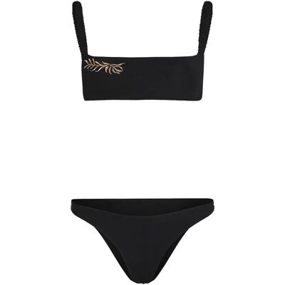 O´neill Bikini Bundoran Flamenco Embroidery Black Out 38 Femme - Publicité O´neill Bikini Bundoran Flamenco Embroidery Black Out 38 Femme - Publicité