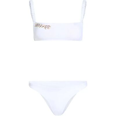 O´neill Bikini Bundoran Flamenco Embroidery Snow White 34 Femme - Publicité O´neill Bikini Bundoran Flamenco Embroidery Snow White 34 Femme - Publicité