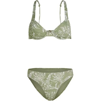 O´neill Bikini Saltwater Elsie Rita Green Textured Jungle 38 Femme - Publicité O´neill Bikini Saltwater Elsie Rita Green Textured Jungle 38 Femme - Publicité