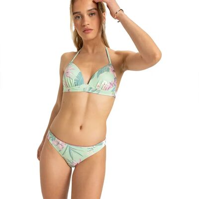Roxy Bikini Into The Sun Mold Tri Mod Foam Green Coastal Breeze XS Femme - Publicité Roxy Bikini Into The Sun Mold Tri Mod Foam Green Coastal Breeze XS Femme - Publicité