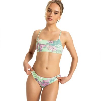 Roxy Bikini Into The Sun Bral Cheeky Foam Green Coastal Breeze L Femme - Publicité Roxy Bikini Into The Sun Bral Cheeky Foam Green Coastal Breeze L Femme - Publicité