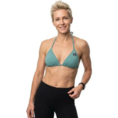 Calvin Klein Haut De Bikini Kw0kw02343 Saltwater Aqua M Femme - Publicité Calvin Klein Haut De Bikini Kw0kw02343 Saltwater Aqua M Femme - Publicité
